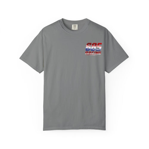 Racing 685 Graphic T-Shirt — American Flag Sprint Car Design